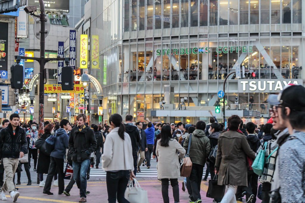 Tokyo Shibuya crossing