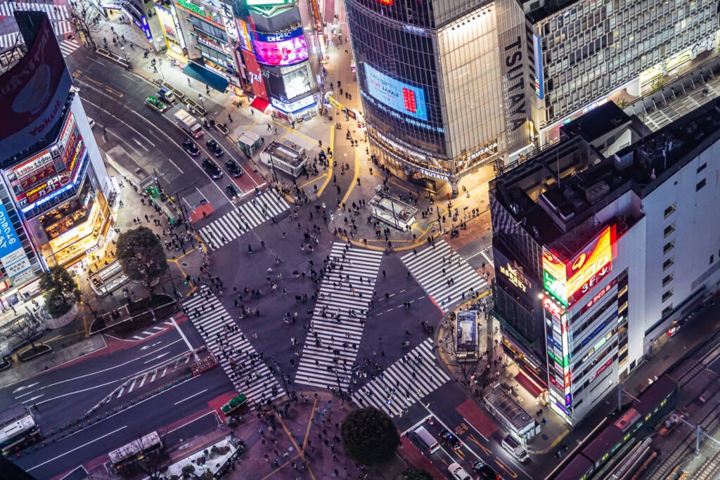 Tokyo Shibuya crossing