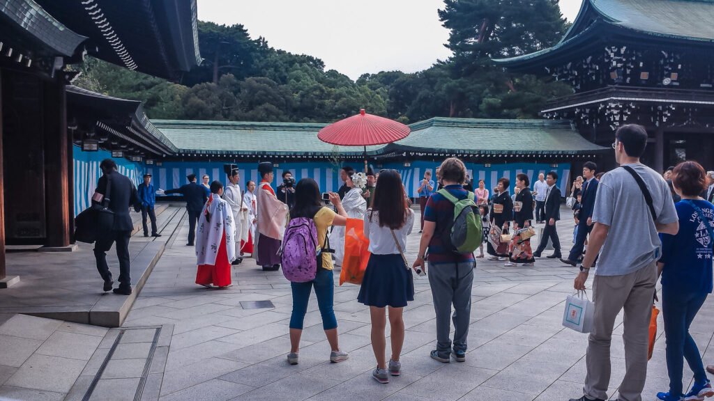 Traditional Japanese wedding